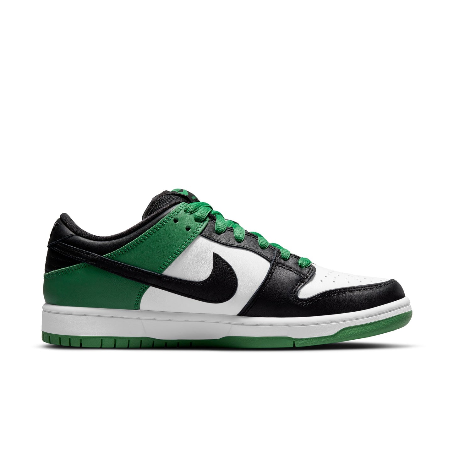 Nike SB Dunk Low Pro classic green black white classic green