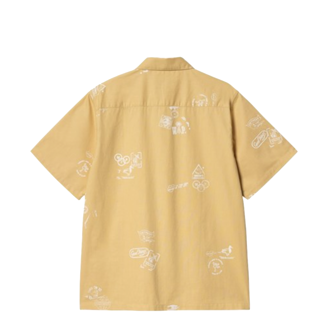 Carhartt WIP Stamp shirt Stamp print bourbon