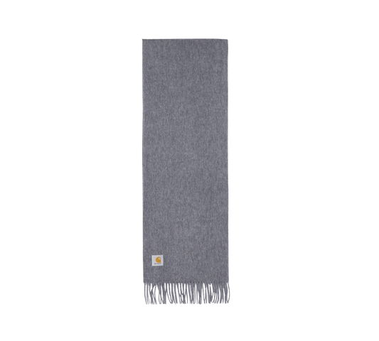 Carhartt WIP Clan scarf wool dark grey heather