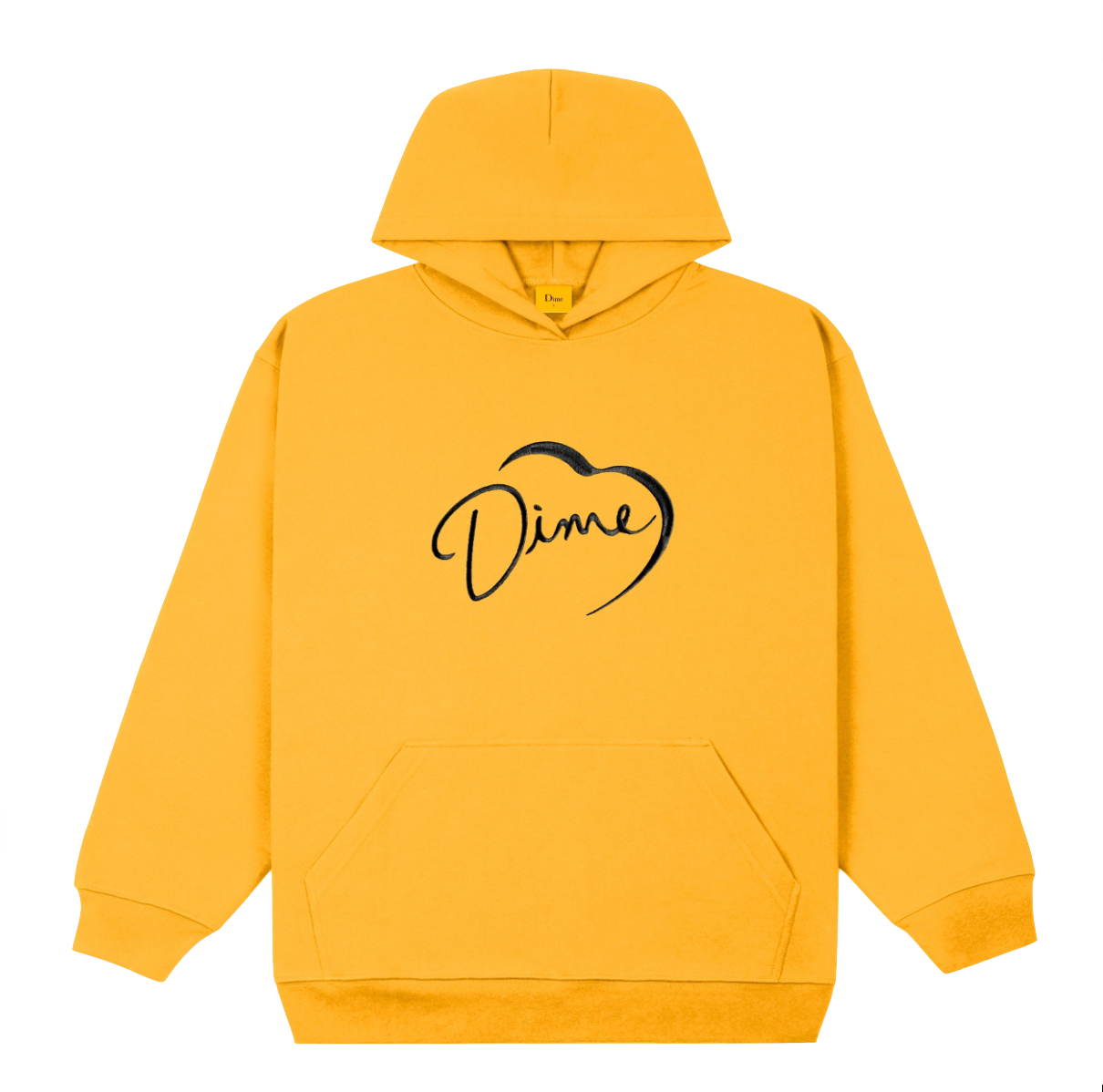 Dime I'm Alive hoodie dark yellow