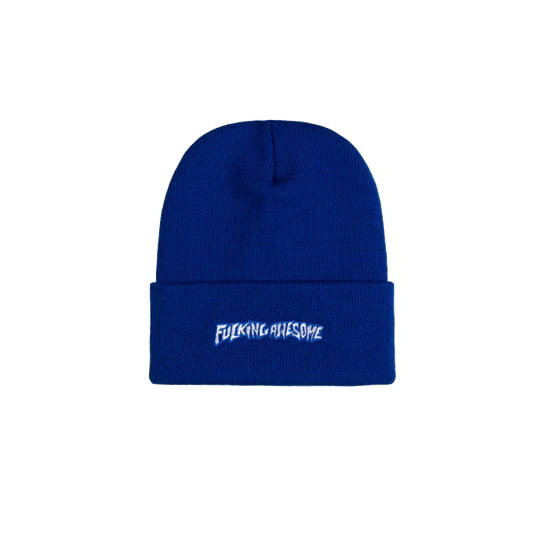 Fucking Awesome Little Stamp beanie royal