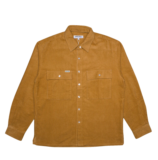 Fucking Awesome Overshirt corduroy brown