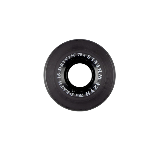 Haze Death Is Driving soft wheels black 78A 60mm