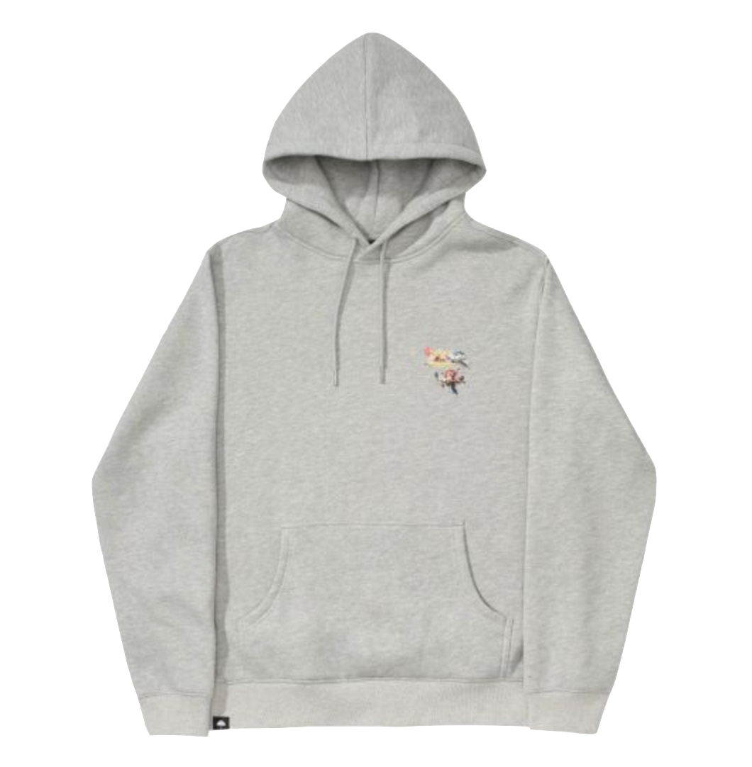 Hélas Icare hoodie grey heather