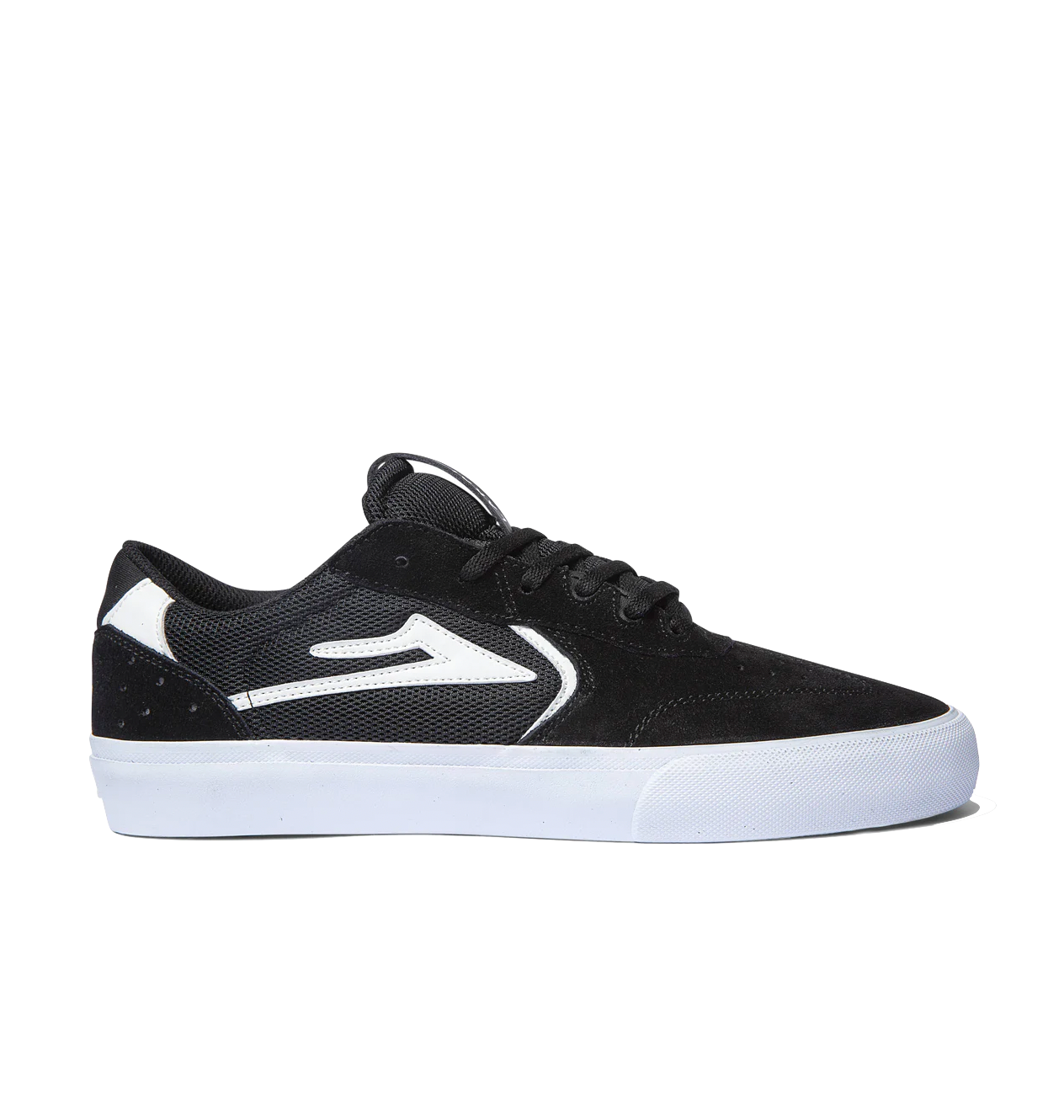 Lakai Atlantic Vulc black white suede