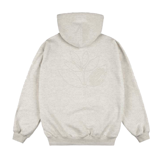 Magenta Embro hoodie ash