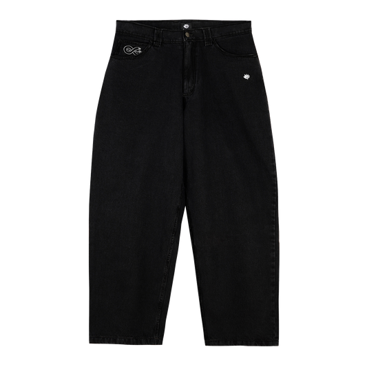 Magenta OG Denim pant black