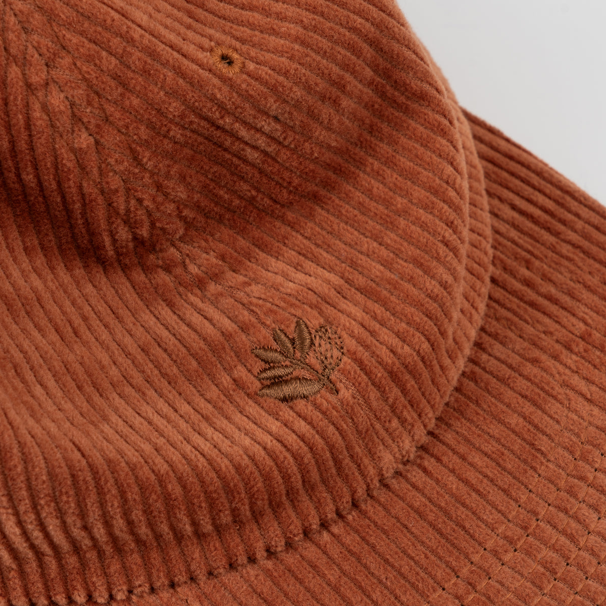 Magenta Tonal Cord cap cognac