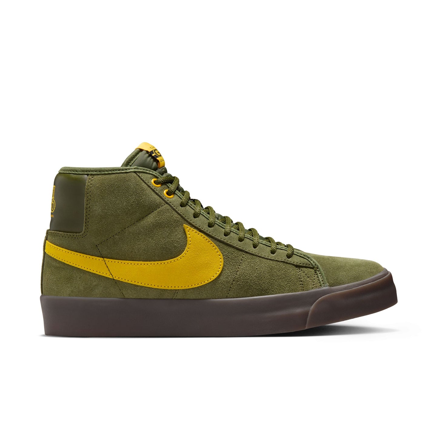 Nike SB Blazer Mid QS AntiHero rough green amarillo rough green