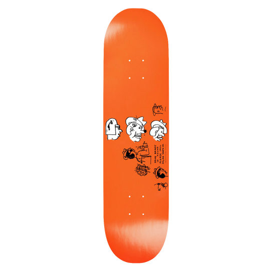 Polar Skate Co Dane Brady deck Mia orange 8.5"