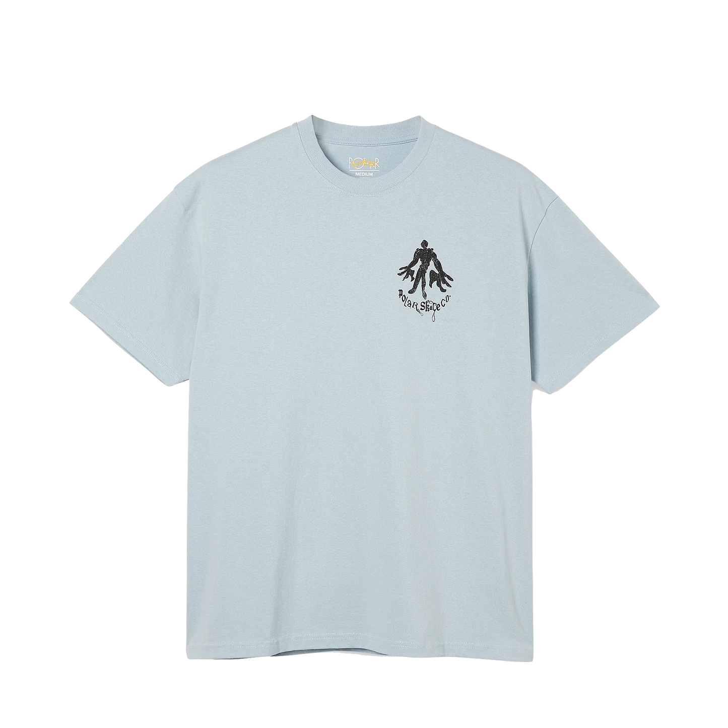 Polar Skate Co tee Jungle light blue