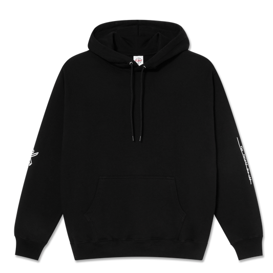 Polar Skate Co Dave hoodie Sad At Times black