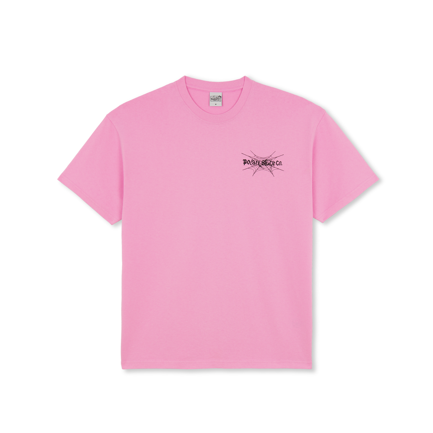 Polar Skate Co Spiderweb tee pink