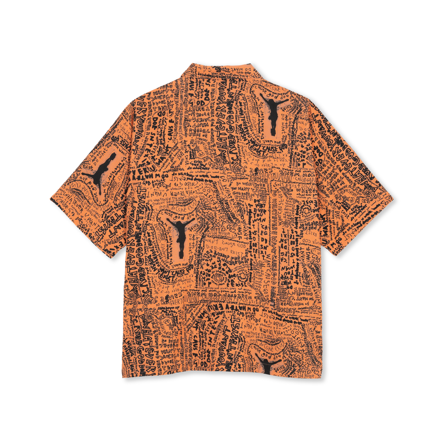 Polar Skate Co Bowling shirt Exist orange