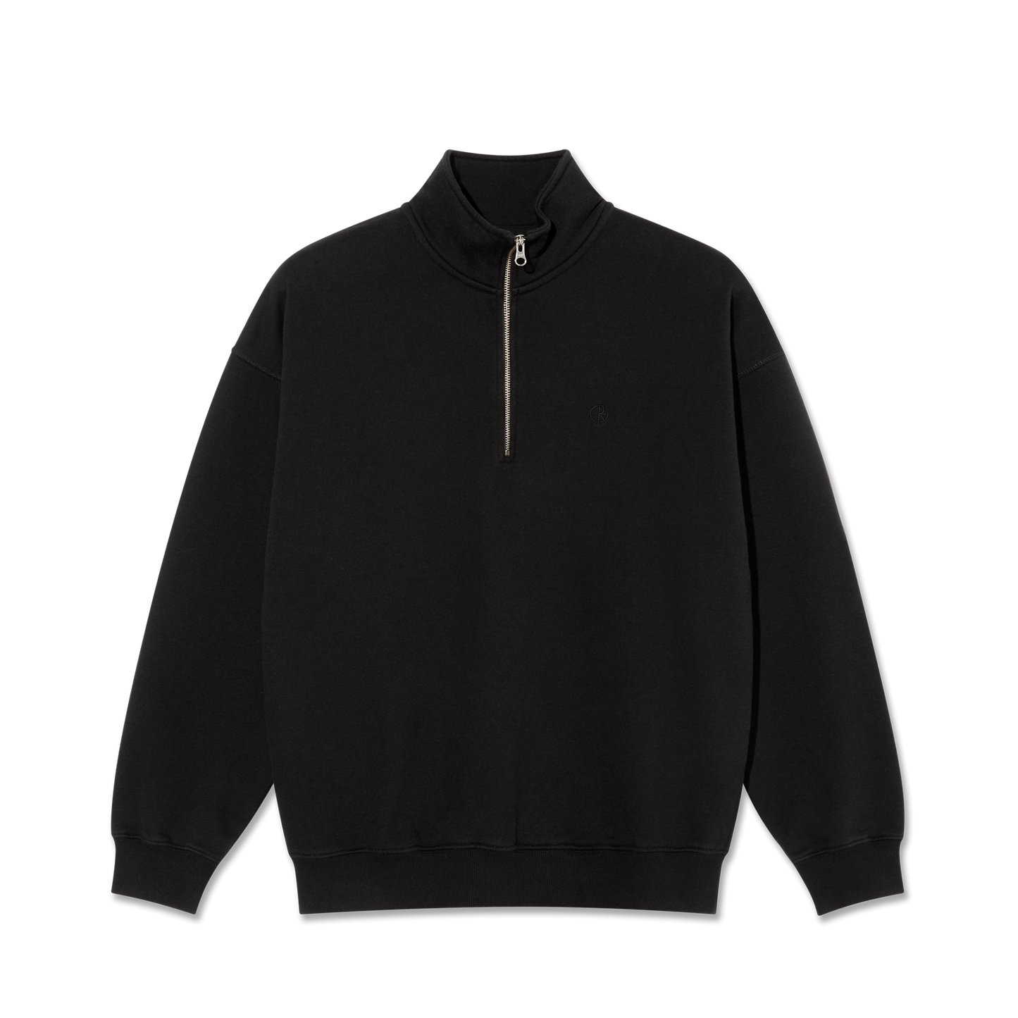 Polar Skate Co Franckie Half Zip sweater black