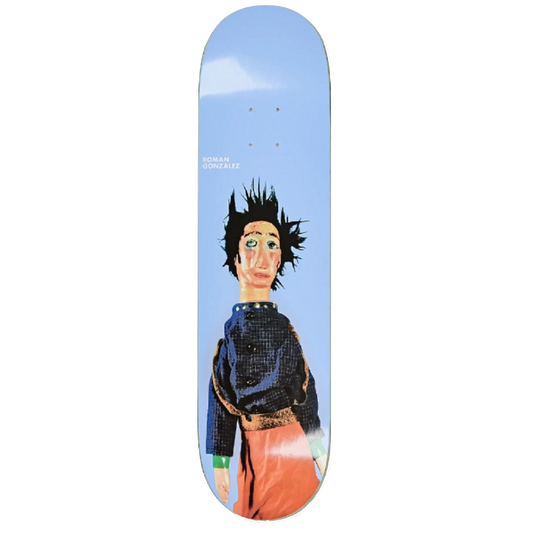 Polar Skate Co Roman Gonzalez deck Lorca Puppet blue 8.125"