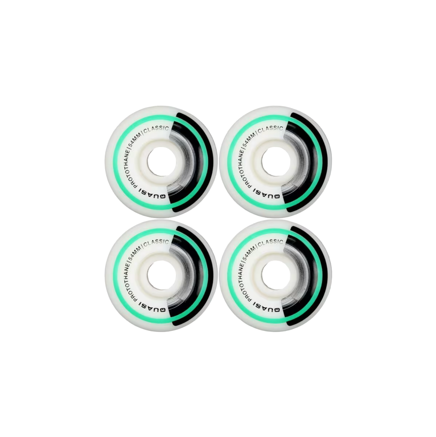 Quasi PClass wheels 54mm 83B white