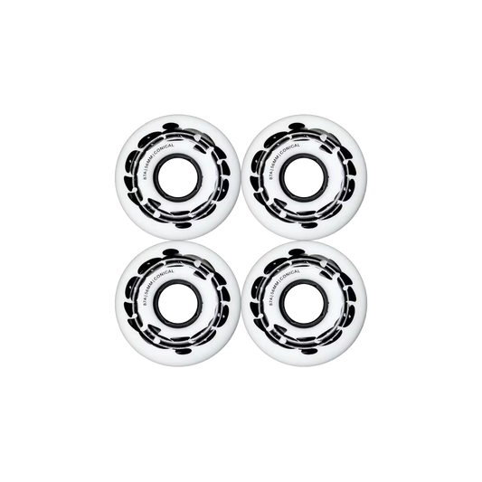 Quasi Stoner wheels conical shape 56mm 87A white