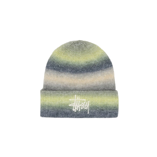 Stüssy Workgear Spray Cuff beanie lime