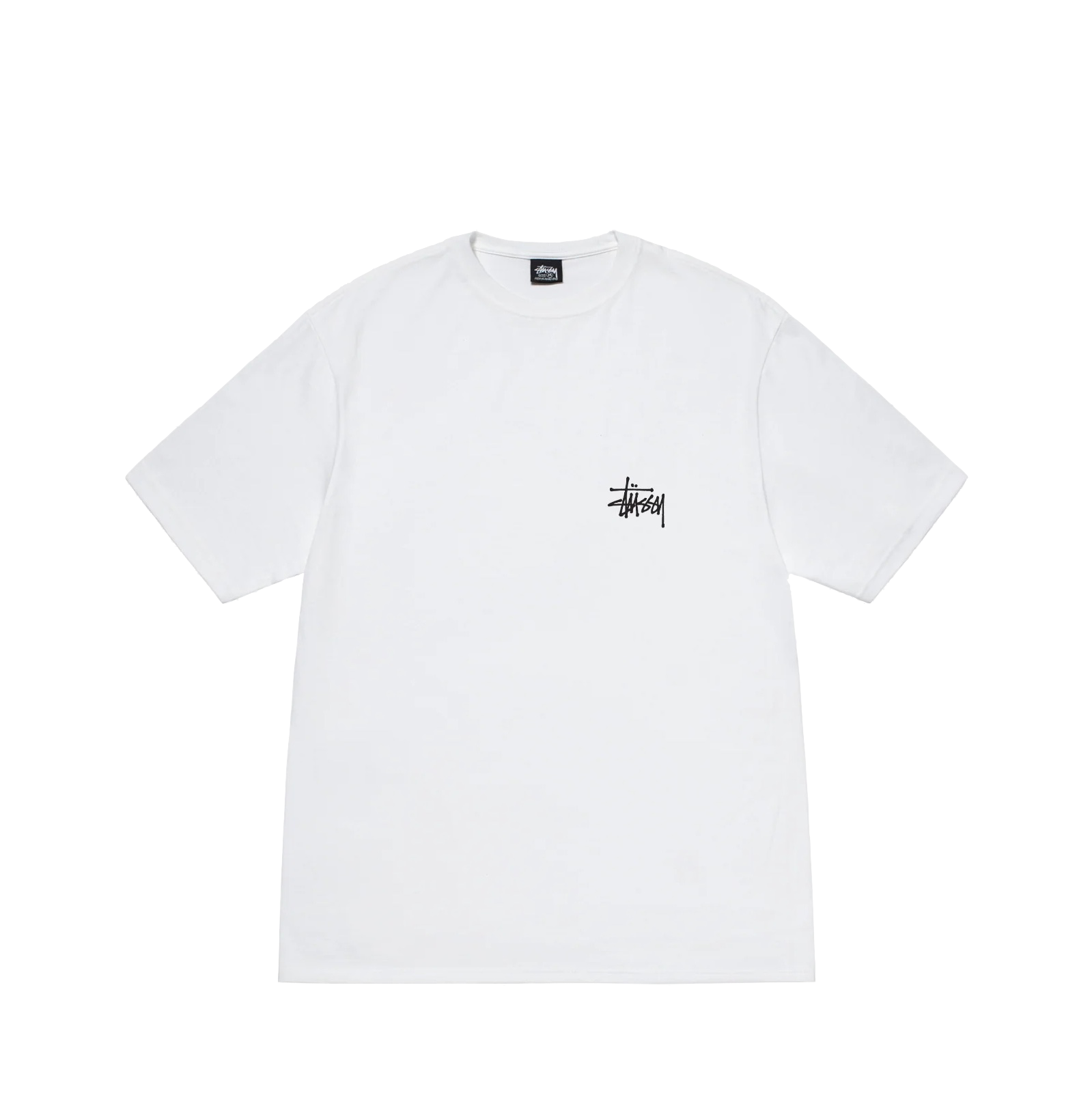 Stüssy Basic Stüssy tee white – zeropolis