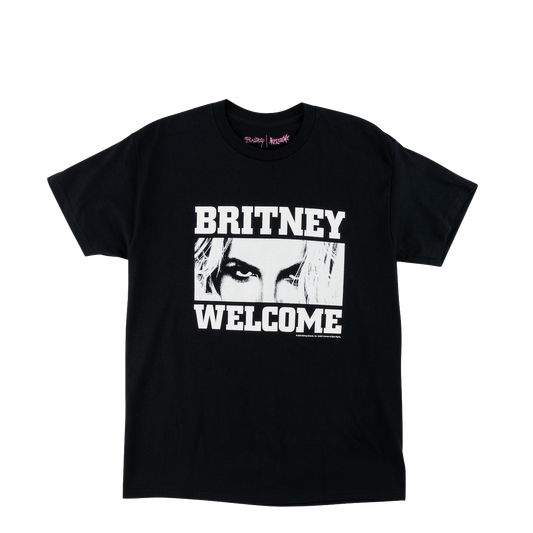 Welcome X Britney Spears tee Till The World Ends black