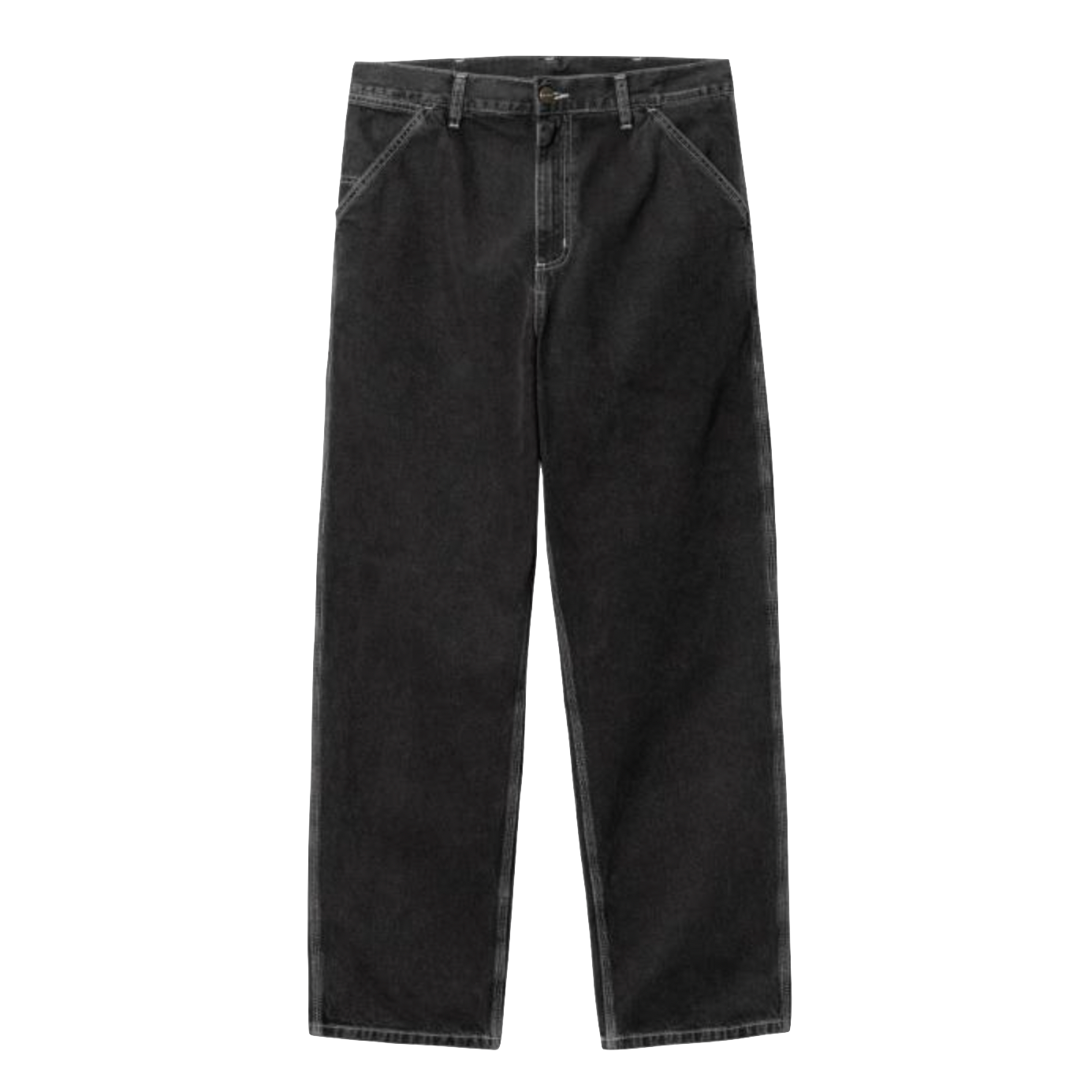 Carhartt WIP Simple pant black stone washed