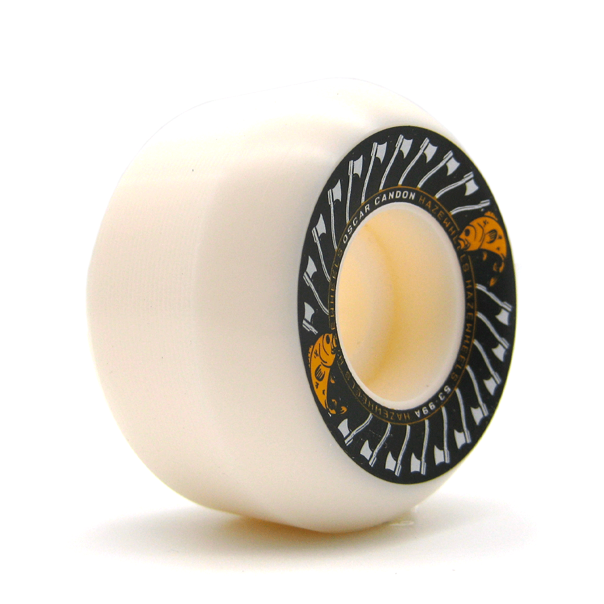 Haze wheels Oscar Candon Sidecut 10 Years 99A 53mm white